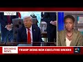 BREAKING: Trump signs executive orders on flag burning and eliminating cashless bail  - 04:08 min - News - Video
