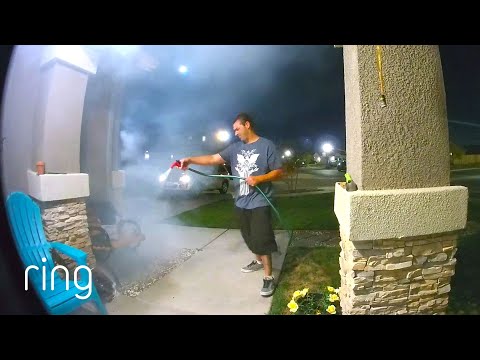Neighbor Takes Action, Puts Out Fire! | RingTV