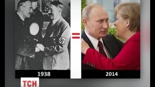 Меркель, которую в соцсетях прозвали Фрау Риббентроп, объяснила свою любезность с Путиным