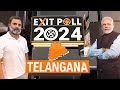 Exit Poll 2024 | Telangana | Owaisi Holds Fort In Hyderabad #exitpolls2024