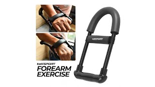 Pratinjau video produk TaffSPORT Alat Fitness Forearm Exercise - D055