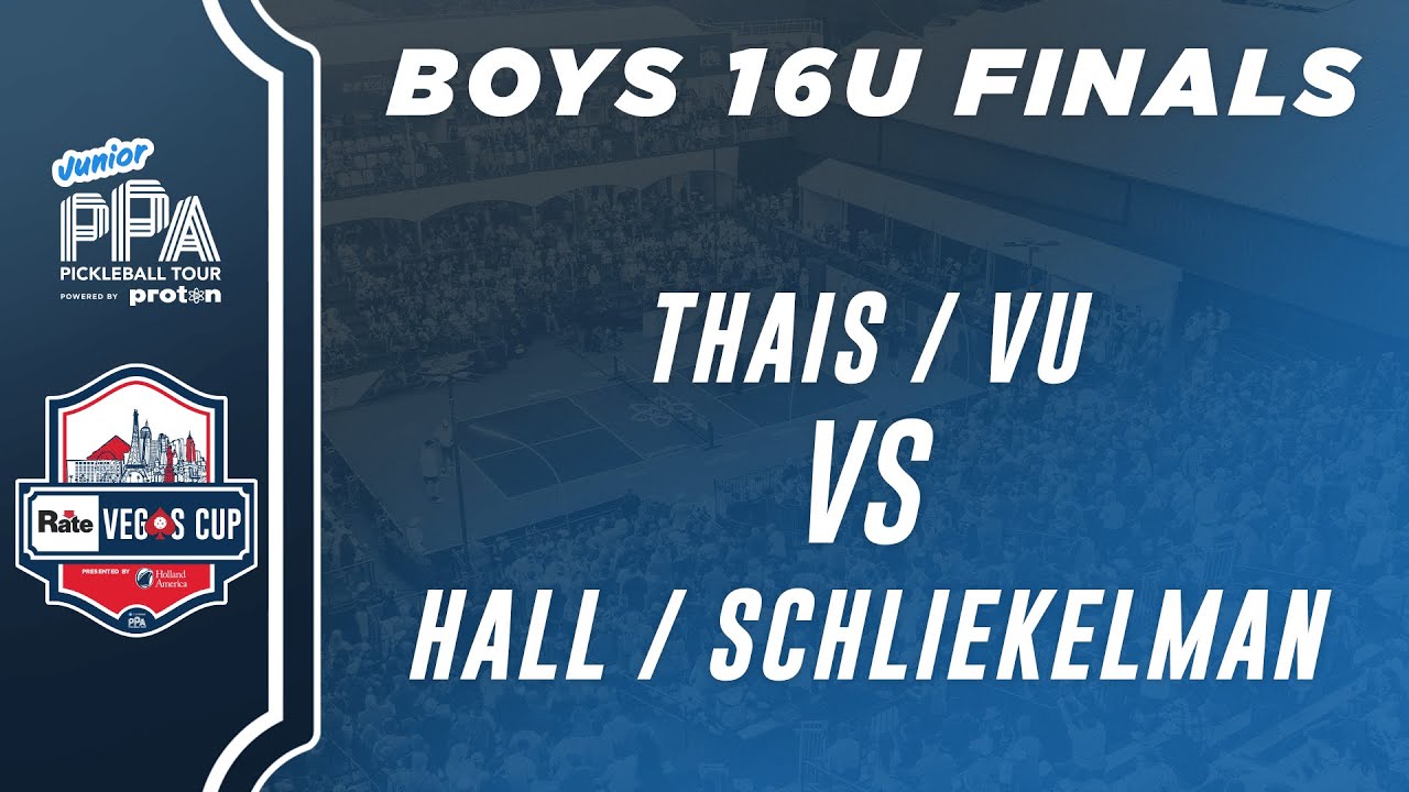 Thais/Vu v Hall/Schliekelman at the Rate Vegas Cup presented by Holland America