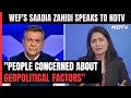 WEFs Saadia Zahidi: Concern Over Spillover Of Conflict To Economy | Left, Right & Centre