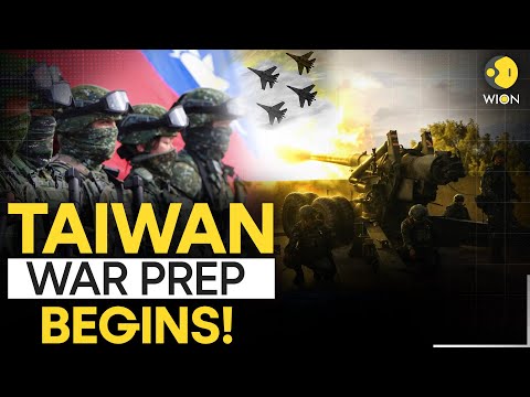 LIVE: Taiwan Holds LARGEST Military Drills, Begins War Preparations Amid Chinese Threat?| WION