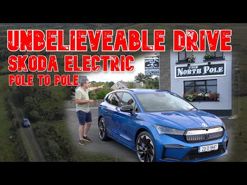 Pole to Pole in a Skoda Enyaq on battery power ONLY!