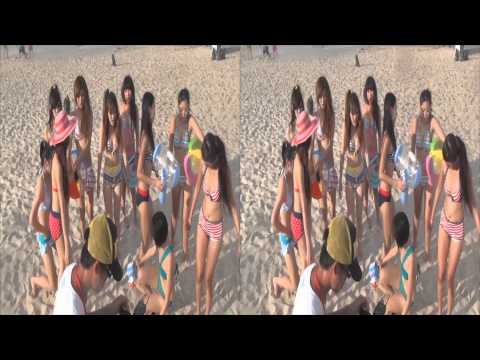 20130719 夢幻party舞團在沙灘 嘉義東石海之夏祭 嘉義縣東石漁人碼頭 3D Ver.