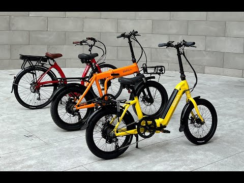 Biria Electric Bikes designed for all riders, from an ULTRA LOW STEP-THRU to a powerful 750W folding