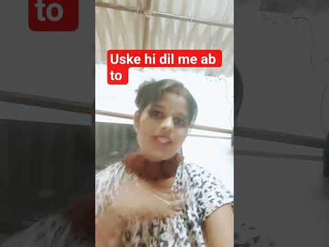 uske hi dil me mujhe #bollywood #hindisong