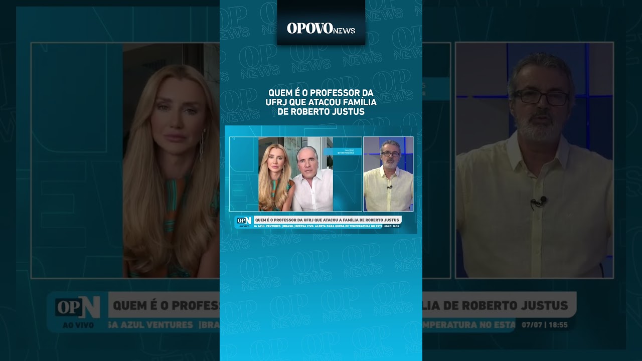 Quem é o professor da UFRJ que atacou a família de Roberto Justus