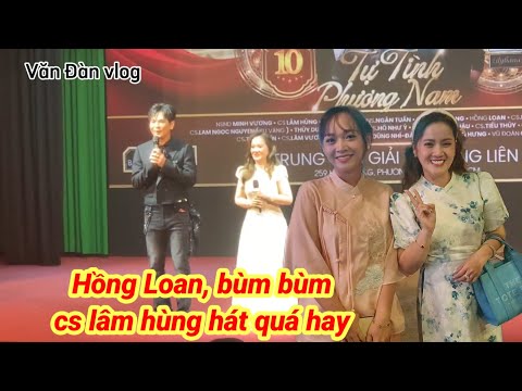 Hồng Loan, bùm bum, cs lâm hùng hát quá hay  tại nhà hát hồng liên Hậu Giang