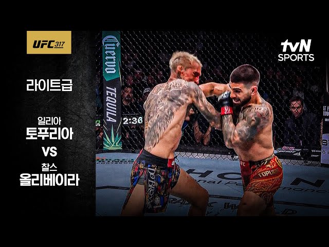 [UFC] 일리아 토푸리아 vs 찰스 올리베이라