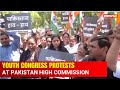 Indian Youth Congress Protests Outside Pakistan High Commission Over Pahalgam Attack