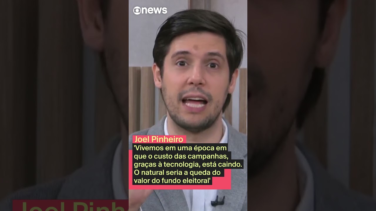 Joel Pinheiro Natural seria queda do valor do fundo eleitoral