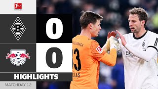 Gladbach Extend Their Unbeaten Streak! | BORUSSIA M’GLADBACH — RB LEIPZIG | Highlights – Bundesliga