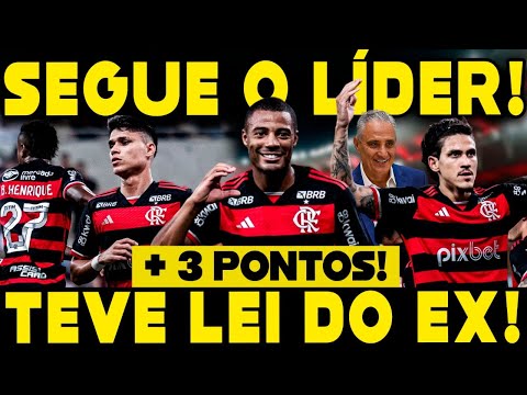 SEGUE O LÍDER! COM LEI DO EX MENGÃO VENCE SP E LIDERA O CAMPEONATO BRASILEIRO!