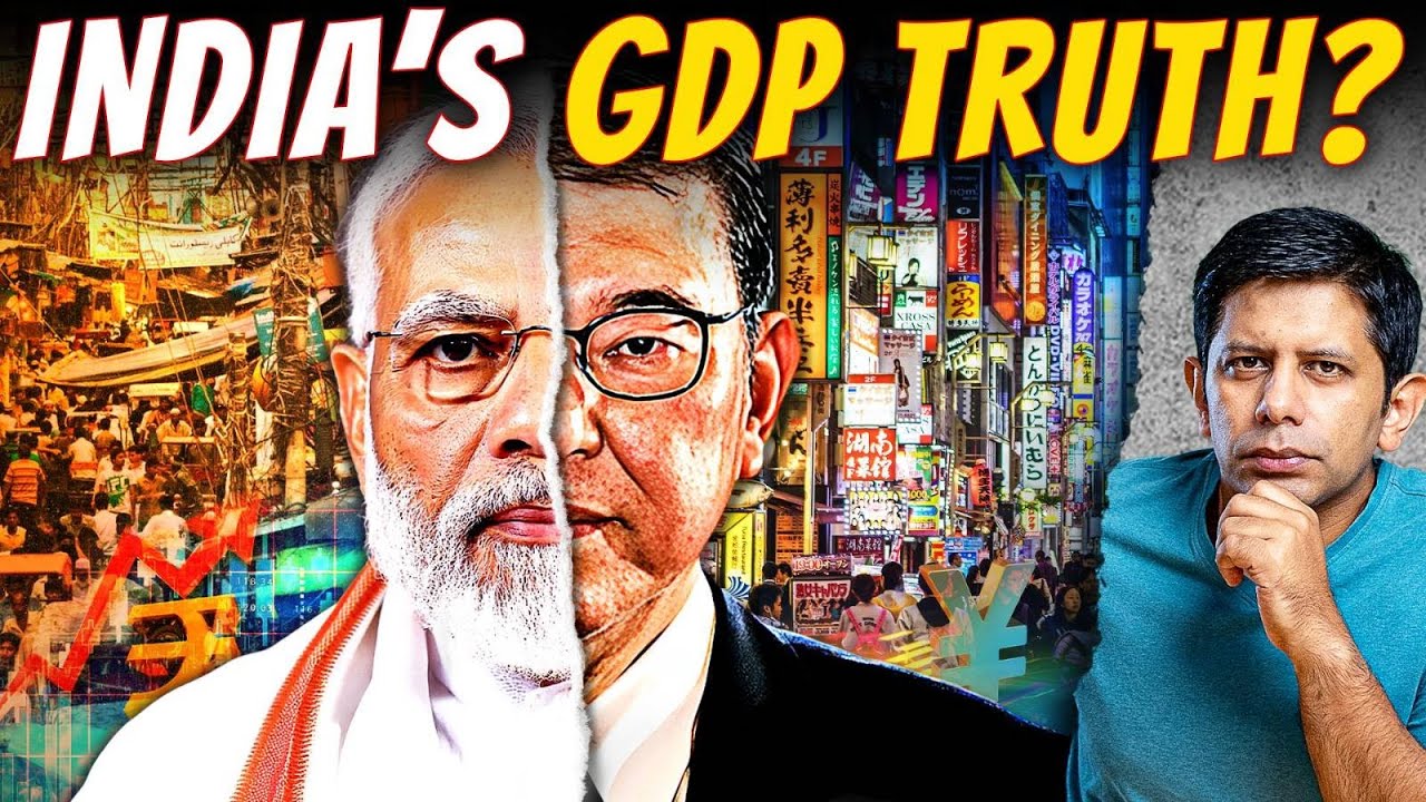 Did India Really Beat Japan? | The Reality Of India's Economic Ranking | Akash Banerjee & Adwaith