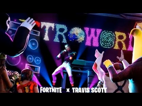 Travis Scott Concert in Fortnite!!
