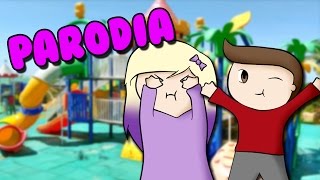 Luis Fonsi Despacito Ft Daddy Yankee Justin Bieber Parodia - enrique iglesias subeme la radio parodia subete a mi auto roblox robloxian life