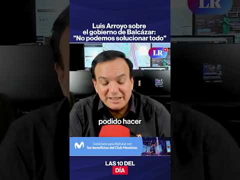 Luis Arroyo sobre el gobierno de Balcázar: "No podemos solucionar todo" | #lr
