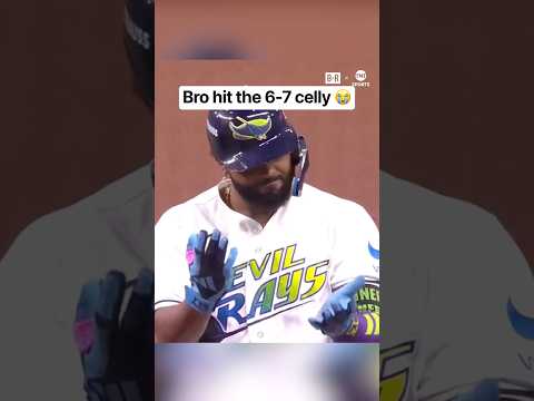 <strong>Junior</strong> Caminero hit the 6-7 ⁶🤷⁷