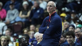 Dan Hurley, Aidan Mahaney, Solo Ball: UConn men's basketball postgame press conference - 10/14/24