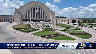 Cincinnati's Union Terminal takes the spotlight in new Superman movie