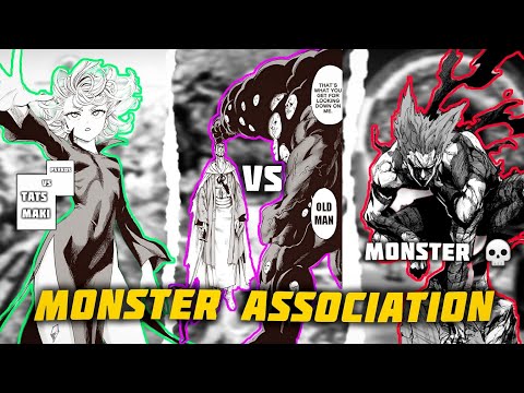 All fights in monster association arc| One punch man | ryukin senpai 