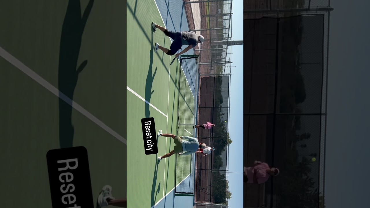 Reset city #pickleball #Highlights #Sports #Fun #Action