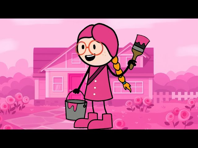 يوم كامل باللون الوردي 🌸💕!
