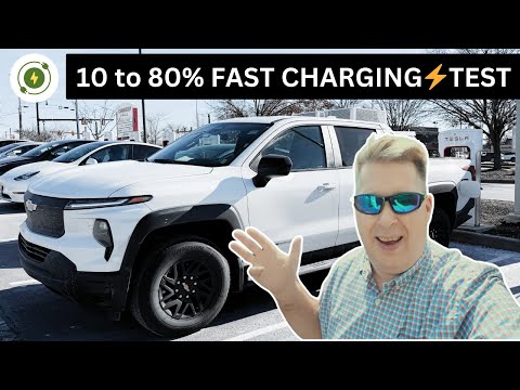 Chevy Silverado EV 10 to 80% Charging Analysis & Road Trip