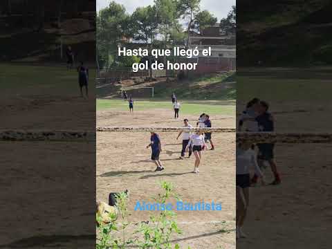 llegó el gol de honor #futbol