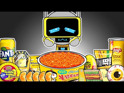 Funbot Convenience Store Food Yellow Mukbang | Incredibox Sprunki Animation