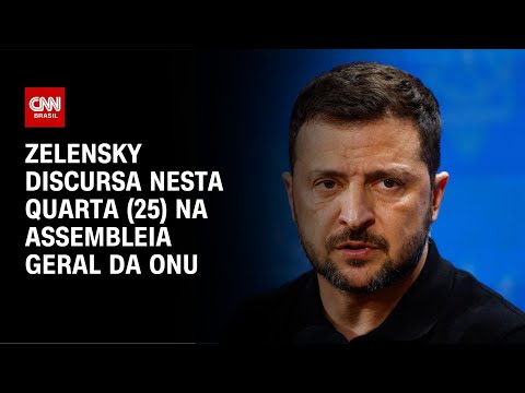 ​Zelensky discursa nesta quarta (25) na Assembleia Geral da ONU | CNN NOVO DIA