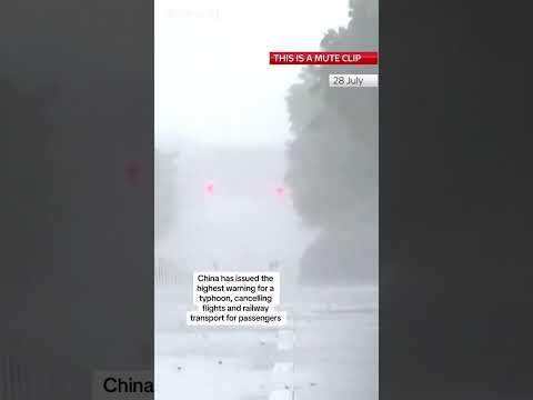Typhoon Doksuri causes destruction in Pacific Ocean