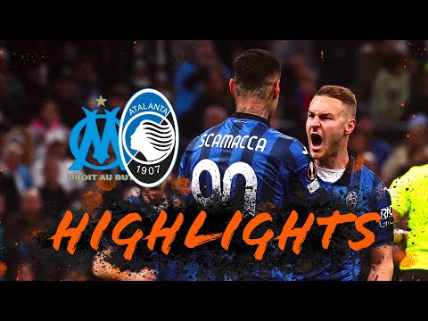 SCAMACCA mette la firma anche al Vélodrome | Olympique de Marseille-Atalanta 1-1 | UEL Highlights