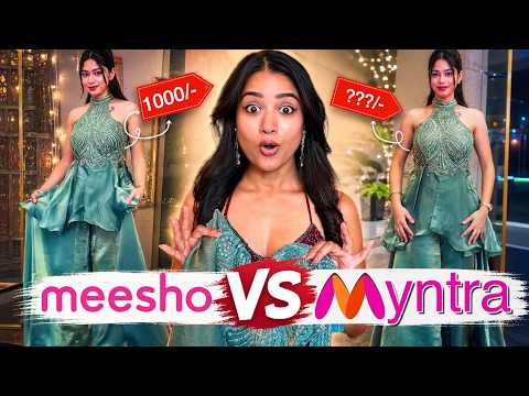 I Bought SAME Rakhi Outfits on MYNTRA &amp; MEESHO 😱 | Is it a <strong>SCAM</strong>??