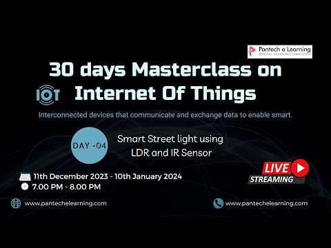 DAY 04 - Smart Street light using LDR and IR Sensor