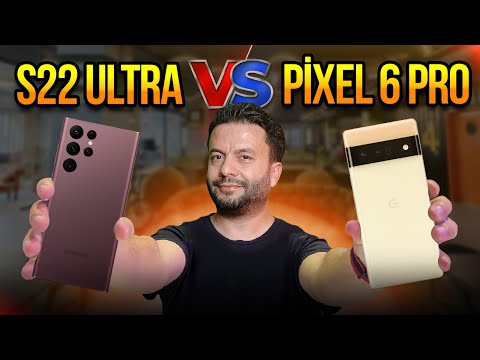 En iyi kamera kimde? - Samsung Galaxy S22 Ultra vs Google Pixel 6 Pro!
