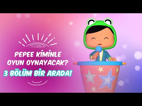 Pepee Kiminle Oyun Oynayacak?👦👧 Leliko ve Pisi İle 3 Bölüm Bir Arada | Düşyeri