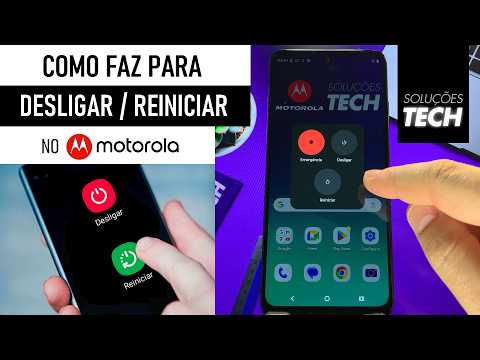 Como Desligar ou Reiniciar o MOTOROLA (ATUALIZADO)