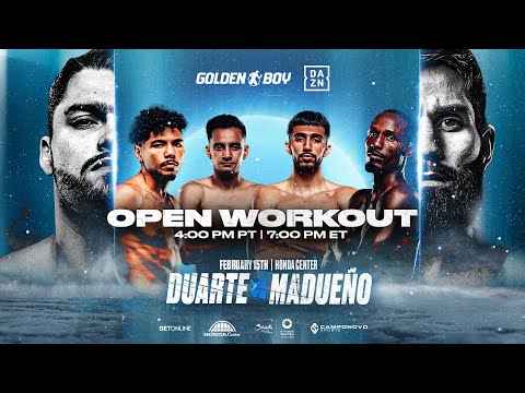 Oscar Duarte vs. Miguel Madueño | OPEN WORKOUT