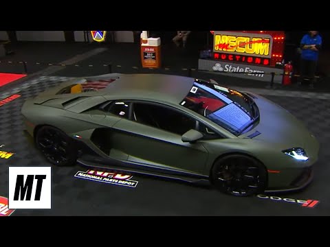 2022 Lamborghini Aventador LP 780-4 Ultimae | Mecum Auctions Las Vegas | MotorTrend