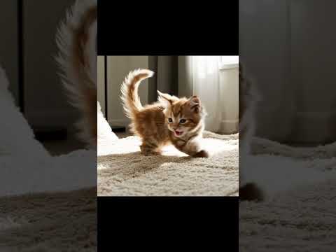 Funny Baby Kitten Doing Adorable Actions
