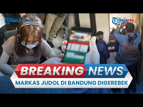 ? BREAKING NEWS [PORTRAIT]  Markas Judol di Bandung Digerebek, Kamuflase Toko Kain