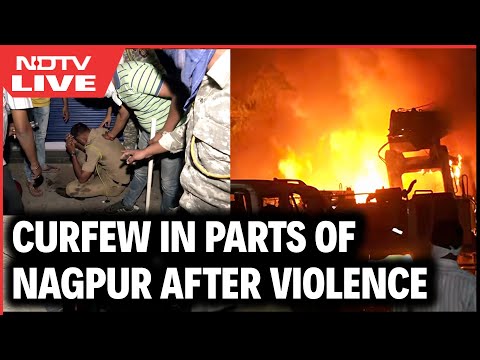 Nagpur Curfew News LIVE | Nagpur News | Violent Clashes Erupt In Nagpur, Cops Deployed