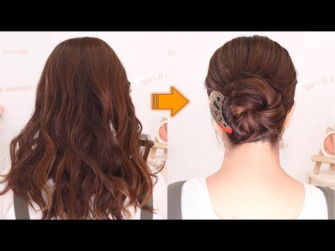 【ロングヘア】簡単すぎるお団子の作り方