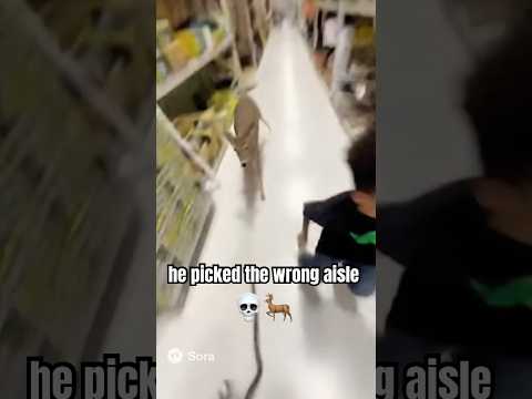 POV: Crazy Deer Said “Your Move, Bro” 🦌