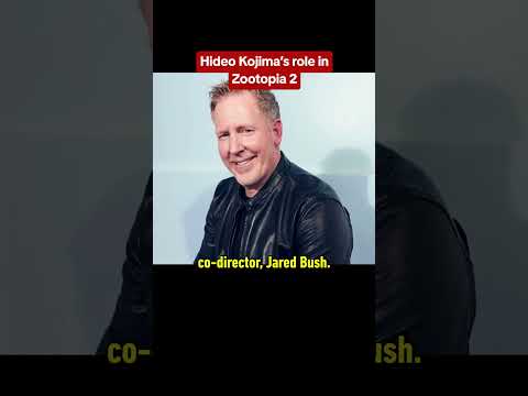 Kojima's Zootopia 2 role revealed