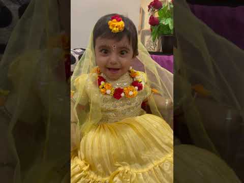 radha shriji pari #cutebaby #radhakrishna #janamashtami #babyattitude