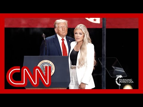President Trump speaks at Kirk's memorial